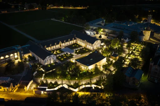 ruinart Gardens at Night